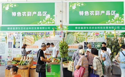 2016年橫縣名特優產品展銷會 茉莉飄香處，物產薈邕城