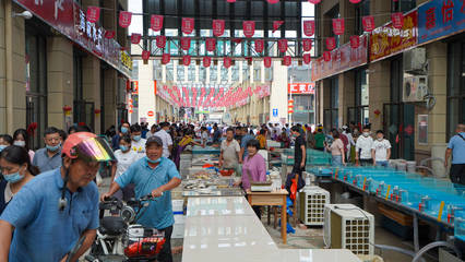 日照新發地農副產品批發市場正式開市運營，為區域農業注入新活力